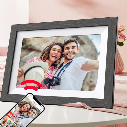 Large Size Smart Digital Photo Frame for Table Decor, Wall Mountable 32GB Memory Capacity Digital Picture Frame for Home & Office, Share Photo Video via App or Email Instantly, Camera Accessories, Home Decor