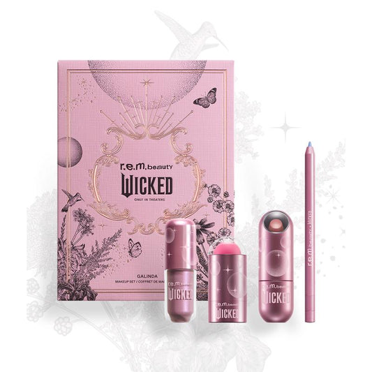 R.E.M. Beauty × Wicked Galinda Makeup Set